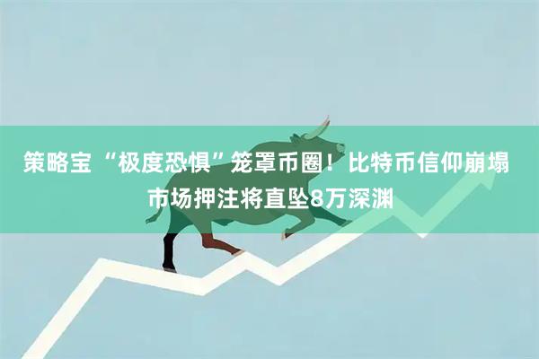 策略宝 “极度恐惧”笼罩币圈！比特币信仰崩塌 市场押注将直坠8万深渊